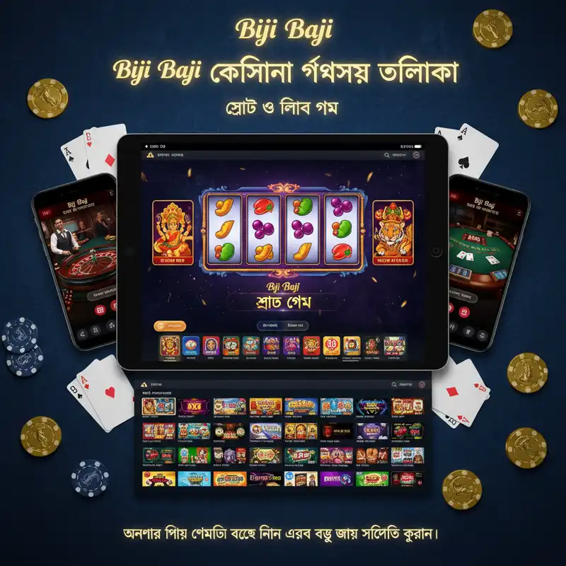 Biji Baji ক্যাসিনো গেমসের তালিকা