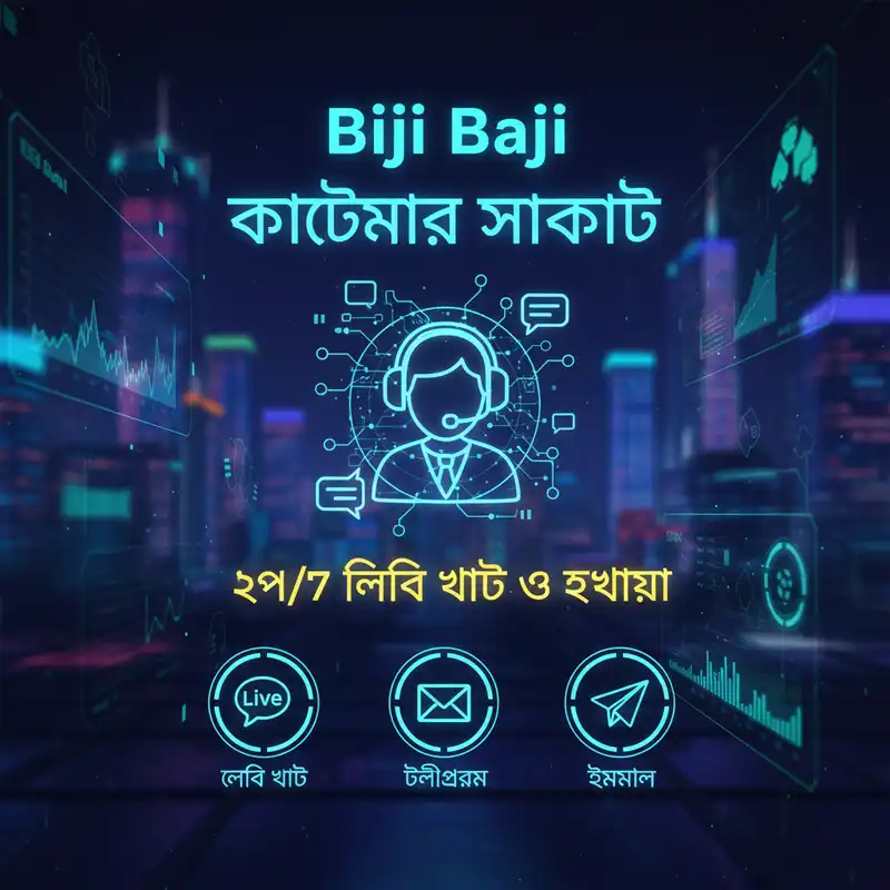 Biji Baji কাস্টমার সাপোর্ট টিম ২৪/৭ লাইভ চ্যাট